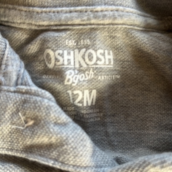 OshKosh 12m Collared Bodysuits - Picture 2 of 2